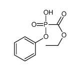 ethoxycarbonyl-phenoxy-phosphinic acid Structure