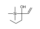 3-trimethylsilylhex-1-en-3-ol结构式