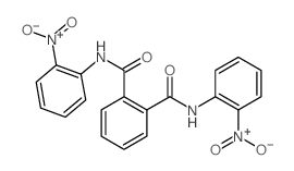 N,N-bis(2-nitrophenyl)benzene-1,2-dicarboxamide结构式