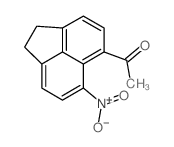 Ethanone,1-(1,2-dihydro-6-nitro-5-acenaphthylenyl)- structure