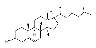 cholest-5-ene-3-ol Structure