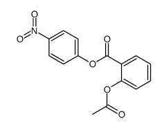 (4-nitrophenyl) 2-acetyloxybenzoate Structure