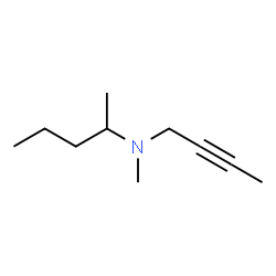 2-Pentanamine,N-2-butynyl-N-methyl-(9CI)结构式