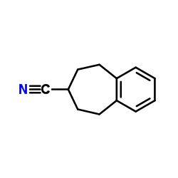 6,7,8,9-Tetrahydro-5H-benzocycloheptene-7-carbonitrile结构式