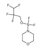 4-(difluoro(2,2,3,3-tetrafluoropropoxy)-l4-sulfanyl)morpholine结构式