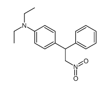 N,N-diethyl-4-(2-nitro-1-phenylethyl)aniline Structure