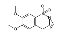 4,5-dimethoxy-8-thia-9-azatricyclo[7.2.1.02,7]dodeca-2(7),3,5,10-tetraene-8,8-dioxide Structure