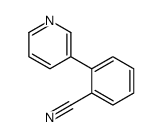 2-(Pyridin-3-yl)benzonitrile structure