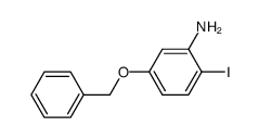 5-(benzyloxy)-2-iodoaniline结构式