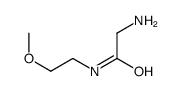 2-AMINO-N-(2-METHOXYETHYL)ACETAMIDE结构式