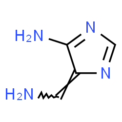 Methyl,amino(5-amino-4H-imidazol-4-ylidene)- (9CI) structure