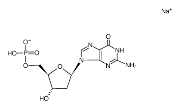 dGMP sodium salt Structure