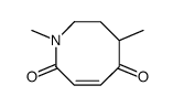 1,4-dimethyl-3,4-dihydro-2H-azocine-5,8-dione Structure