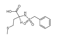 N-phenylmethanesulfonyl-L-methionine结构式