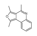 1,3,4-trimethylfuro[3,4-c]quinoline Structure