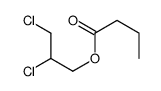 2,3-dichloropropyl butanoate Structure