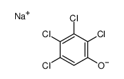 2,3,4,5-TETRACHLOROPHENOL,SODIUMSALT结构式