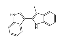 2-(1H-indol-3-yl)-3-methyl-1H-indole Structure