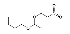 1-[1-(2-nitroethoxy)ethoxy]butane Structure