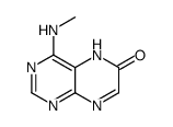 6(5H)-Pteridinone,4-(methylamino)-(7CI) Structure