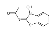 Benzothiazole, 2-acetamido-, 3-oxide (7CI)结构式