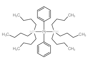 cyclohexatriene; platinum(+2) cation; tributylphosphanium picture