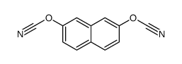 (7-cyanatonaphthalen-2-yl) cyanate Structure