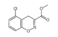 5-chloro-3-methoxycarbonyl-4H-1,2-benzoxazine Structure