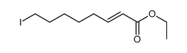 ethyl 8-iodooct-2-enoate结构式