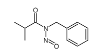 N-benzyl-N-nitroso-isobutyramide Structure