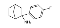 2-(4-fluorophenyl)bicyclo[2.2.1]heptyl-2-amine结构式