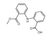 methyl 2-[N-(2-carboxyphenyl)amino]benzoate Structure