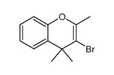 3-bromo-2,4,4-trimethyl-4H-chromene结构式