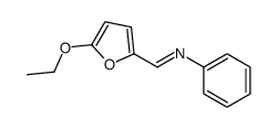 Aniline, N-(5-ethoxyfurfurylidene)- (6CI)结构式