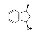 cis-3-methylindan-1-ol Structure