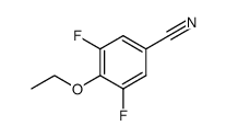 4-ethoxy-3,5-difluorobenzonitrile Structure