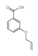 3-ALLYLOXY-BENZOIC ACID Structure