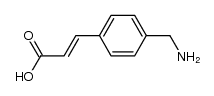 4-aminomethyl-cinnamic acid Structure