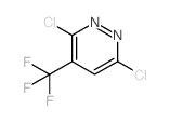 3,6-二氯-4-(三氟甲基)哒嗪结构式