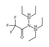 N,N-bis(diethylsilyl)-2,2,2-trifluoroacetamide Structure