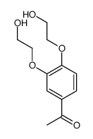 1-[3,4-bis(2-hydroxyethoxy)phenyl]ethanone结构式