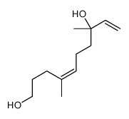 4,8-dimethyldeca-4,9-diene-1,8-diol Structure