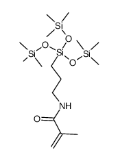 N-(tris(trimethyl siloxy) silylpropyl) methacrylamide picture