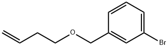 1-bromo-3-(but-3-enoxymethyl)benzene结构式