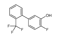 2-fluoro-5-[2-(trifluoromethyl)phenyl]phenol Structure