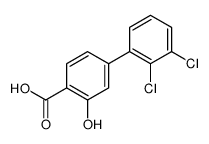 4-(2,3-dichlorophenyl)-2-hydroxybenzoic acid Structure