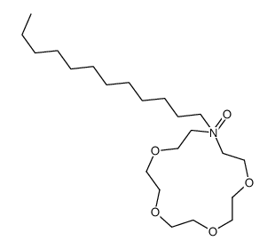 N-dodecylmonoaza-15-crown-5-N-oxide Structure