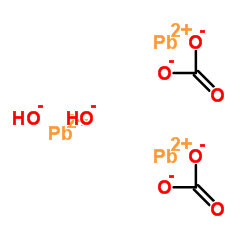 Basic lead carbonate Structure