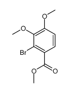 methyl 2-bromo-3,4-dimethoxybenzoate Structure