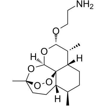 &beta;-Aminoarteether结构式